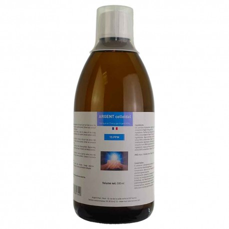 Argent colloidal en flacon de 500ML